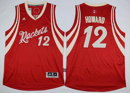 Dwight Howard Revolution Houston Rockets red jersey