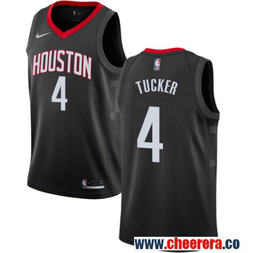 PJ Tucker Houston Rockets black jersey