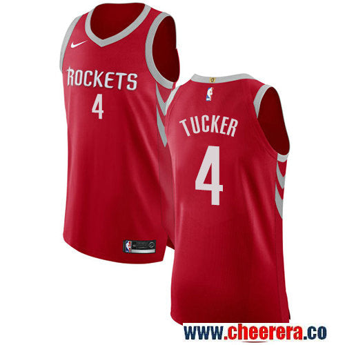 PJ Tucker Houston Rockets red jersey