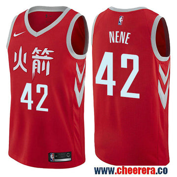 Nene Houston Rockets red jersey
