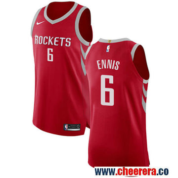 Tyler Ennis Houston Rockets red jersey