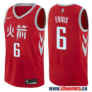 Tyler Ennis Houston Rockets red jersey