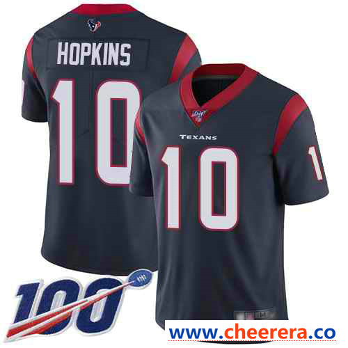 DeAndre Hopkins Houston Texans navy Vapor jersey
