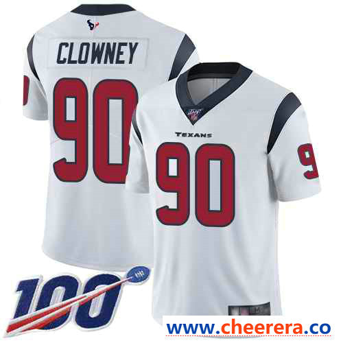 Jadeveon Clowney Houston Texans white Vapor jersey