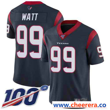 J.J. Watt Houston Texans navy Vapor jersey