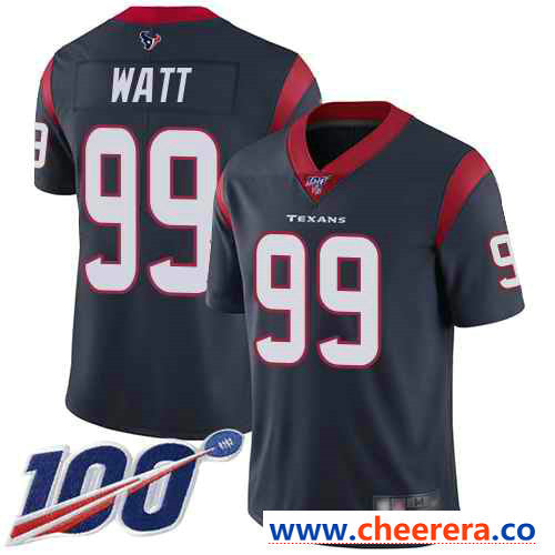 J.J. Watt Houston Texans navy Vapor jersey