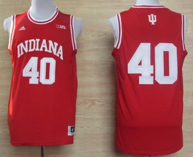 Cody Zeller Indiana Hoosiers red jersey