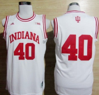 Cody Zeller Indiana Hoosiers white jersey