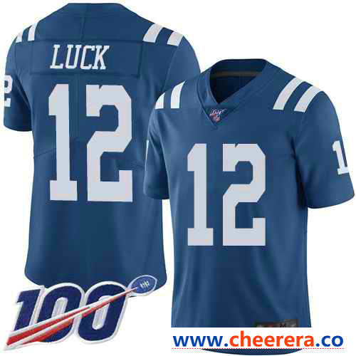 Andrew Luck Indianapolis Colts royal Limited jersey