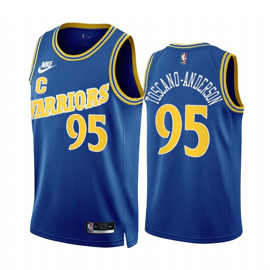 Juan TOSCANO-ANDERSON Golden State Warriors royal Classic jersey