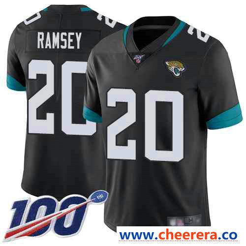 Jalen Ramsey Jacksonville Jaguars black Vapor jersey