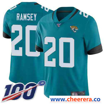 Jalen Ramsey Jacksonville Jaguars teal Vapor jersey