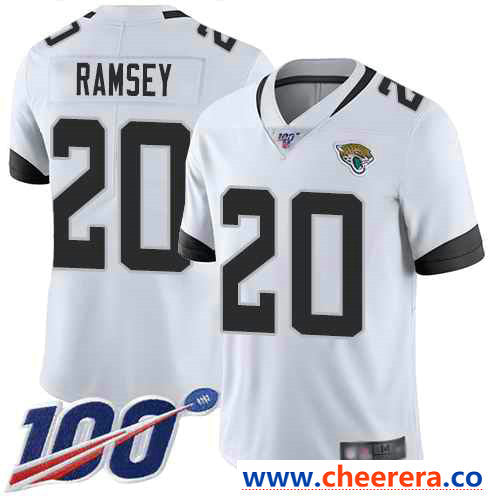 Jalen Ramsey Jacksonville Jaguars white Vapor jersey
