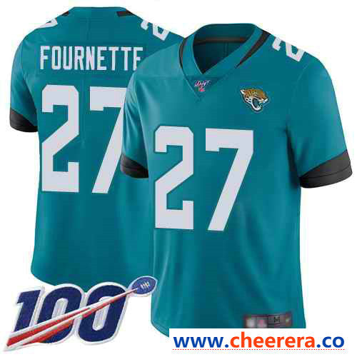Leonard Fournette Jacksonville Jaguars teal Vapor jersey