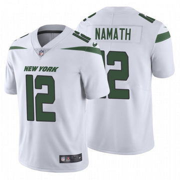 Joe Namath New York Jets white Vapor jersey