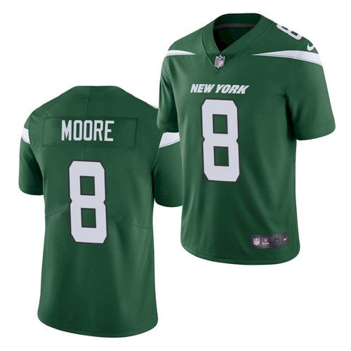 Elijah Moore New York Jets green Vapor jersey