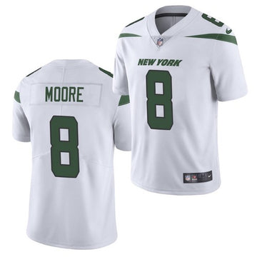 Elijah Moore New York Jets white Vapor jersey
