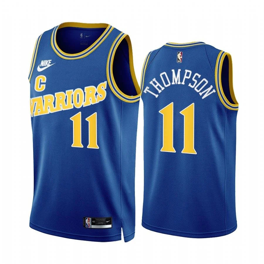 Klay Thompson Golden State Warriors royal Classic jersey