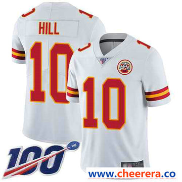 Tyreek Hill Kansas City Chiefs white Vapor jersey