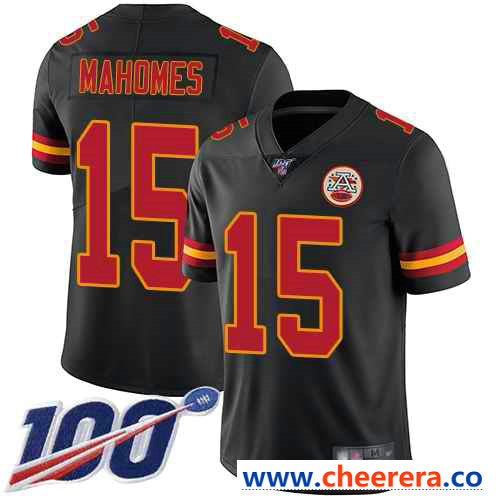 Patrick Mahomes Kansas City Chiefs black Limited jersey