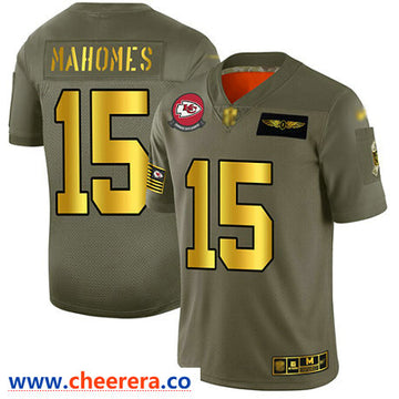 Patrick Mahomes Kansas City Chiefs camo Salute To Service jersey