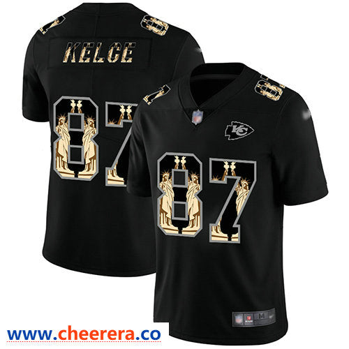 Travis Kelce Kansas City Chiefs black Limited jersey