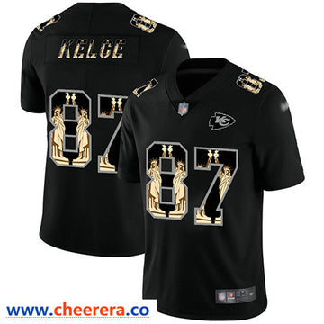 Travis Kelce Kansas City Chiefs black Limited jersey