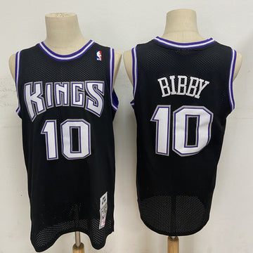 Mike Bibby Sacramento Kings black jersey