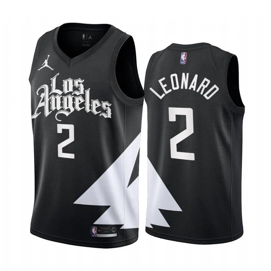 Kawhi Leonard Los Angeles Clippers black jersey