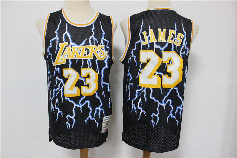 Lebron James Los Angeles Lakers black Limited jersey