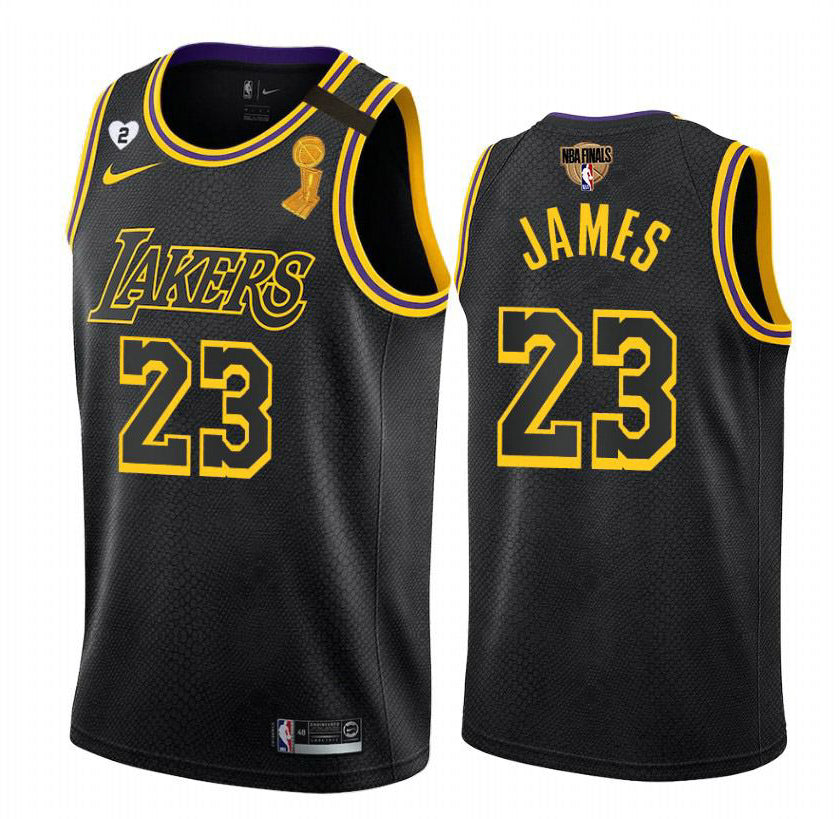 Lebron James Los Angeles Lakers black jersey