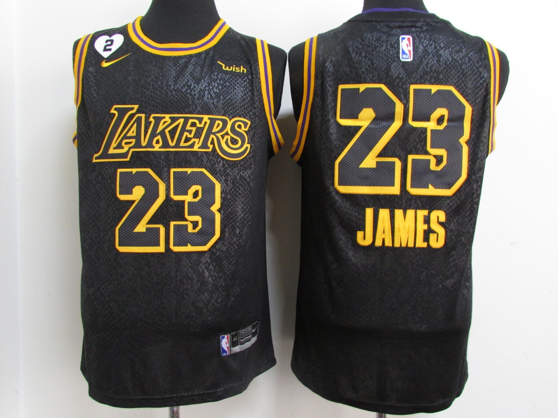 Lebron James Los Angeles Lakers black jersey