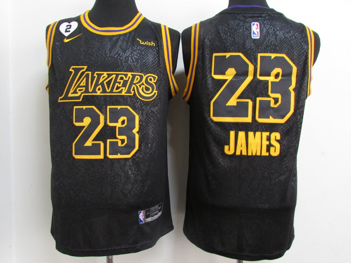 Lebron James Los Angeles Lakers black jersey