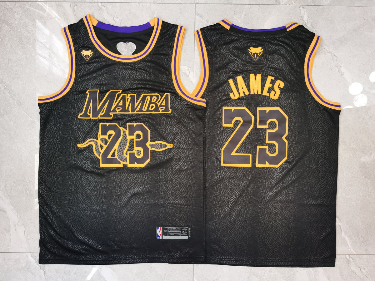 Lebron James Los Angeles Lakers black jersey