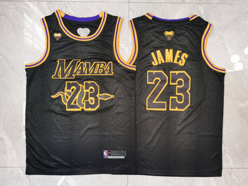 Lebron James Los Angeles Lakers black jersey