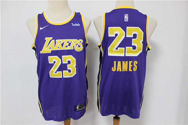 Lebron James Los Angeles Lakers purple jersey