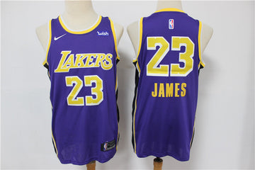 Lebron James Los Angeles Lakers purple jersey