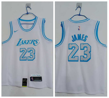 Lebron James Los Angeles Lakers white jersey