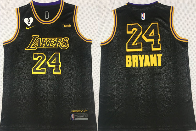 Kobe Bryant Los Angeles Lakers black jersey