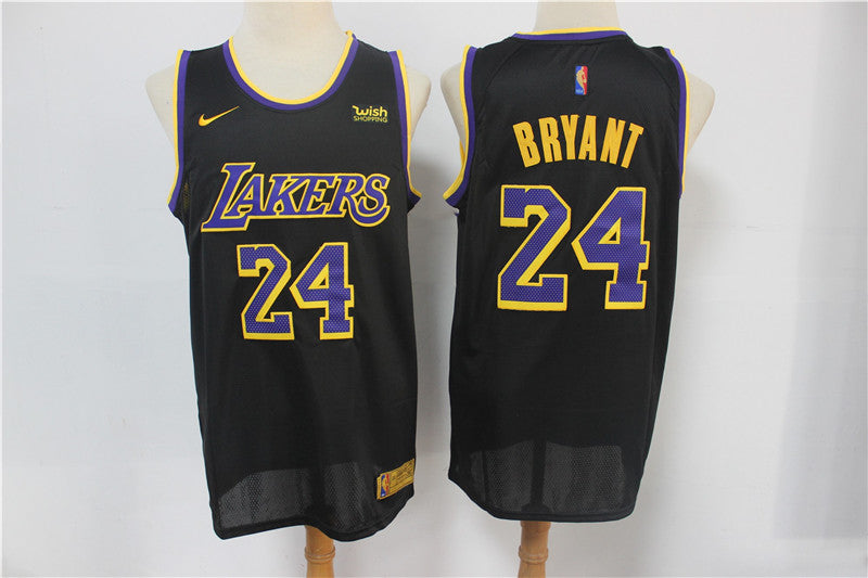 Kobe Bryant Los Angeles Lakers black jersey
