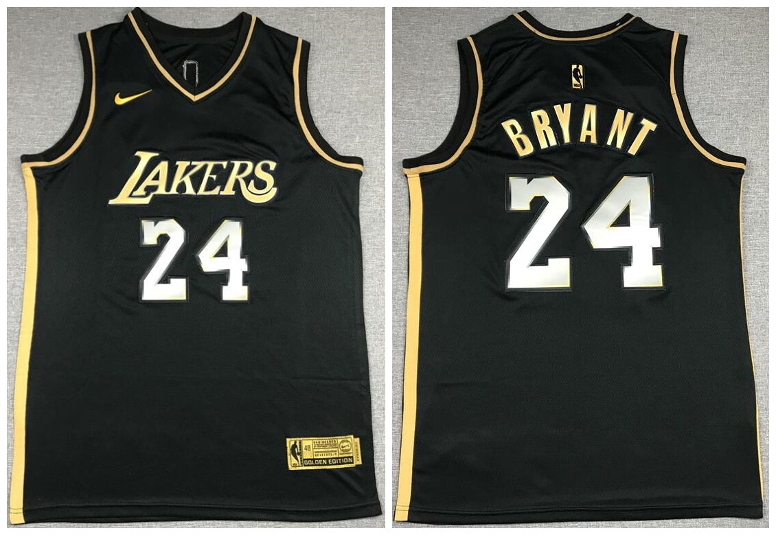 Kobe Bryant Los Angeles Lakers black jersey