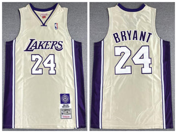 Kobe Bryant Los Angeles Lakers gold jersey