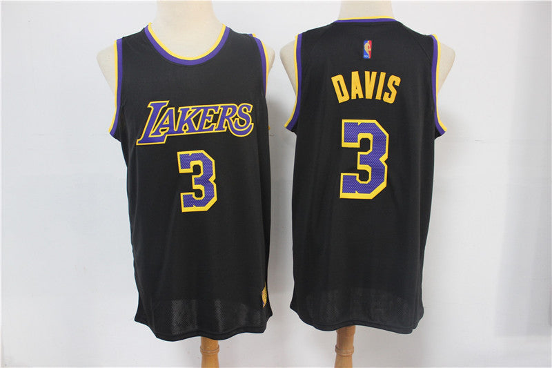 Anthony Davis Los Angeles Lakers black jersey