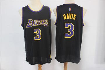Anthony Davis Los Angeles Lakers black jersey