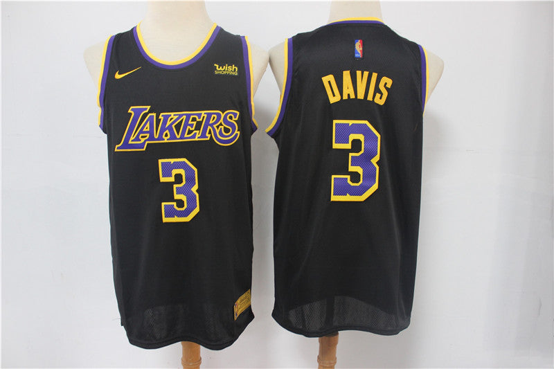Anthony Davis Los Angeles Lakers black jersey