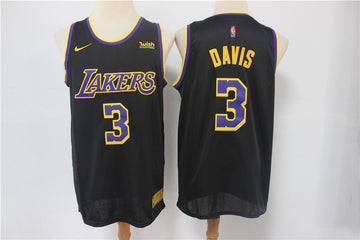 Anthony Davis Los Angeles Lakers black jersey