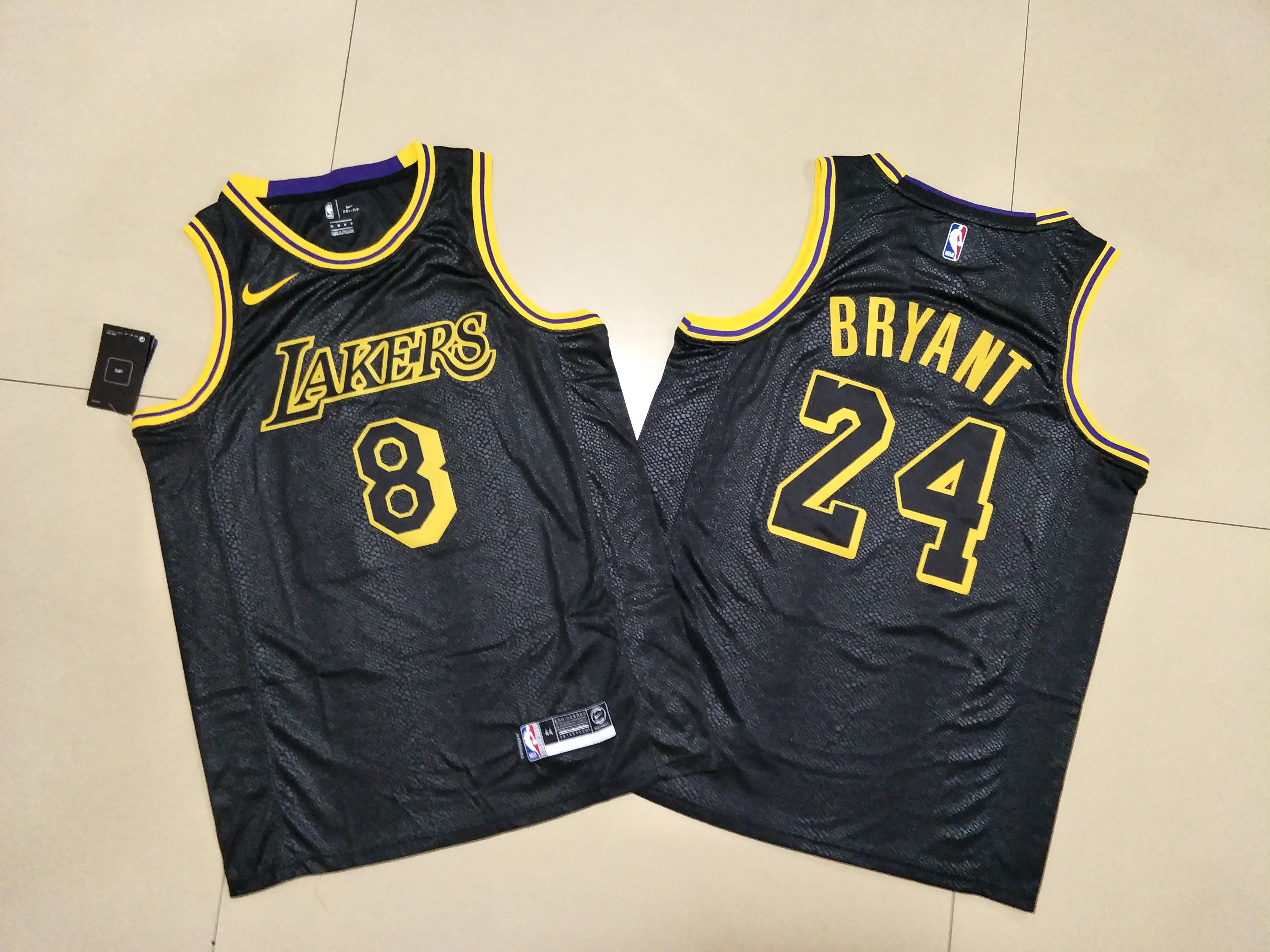 Los Angeles Lakers black jersey