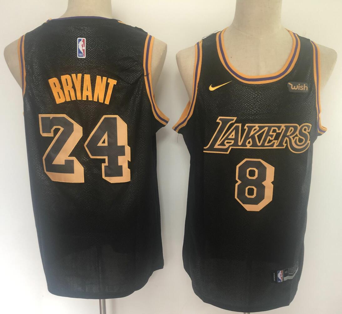 Los Angeles Lakers black jersey