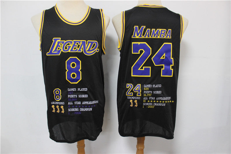 Los Angeles Lakers black Fashion jersey