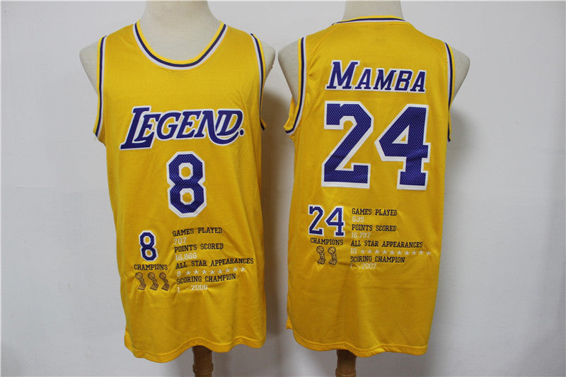 Los Angeles Lakers yellow Fashion jersey